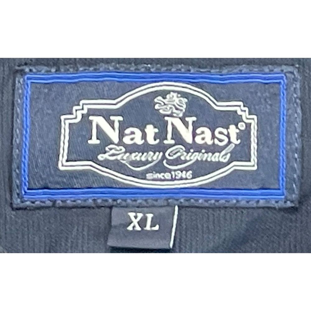 Nat Nast Luxury Originals Men's Button Up Short Sleeve Shirt Size XL - Picture 5 of 10